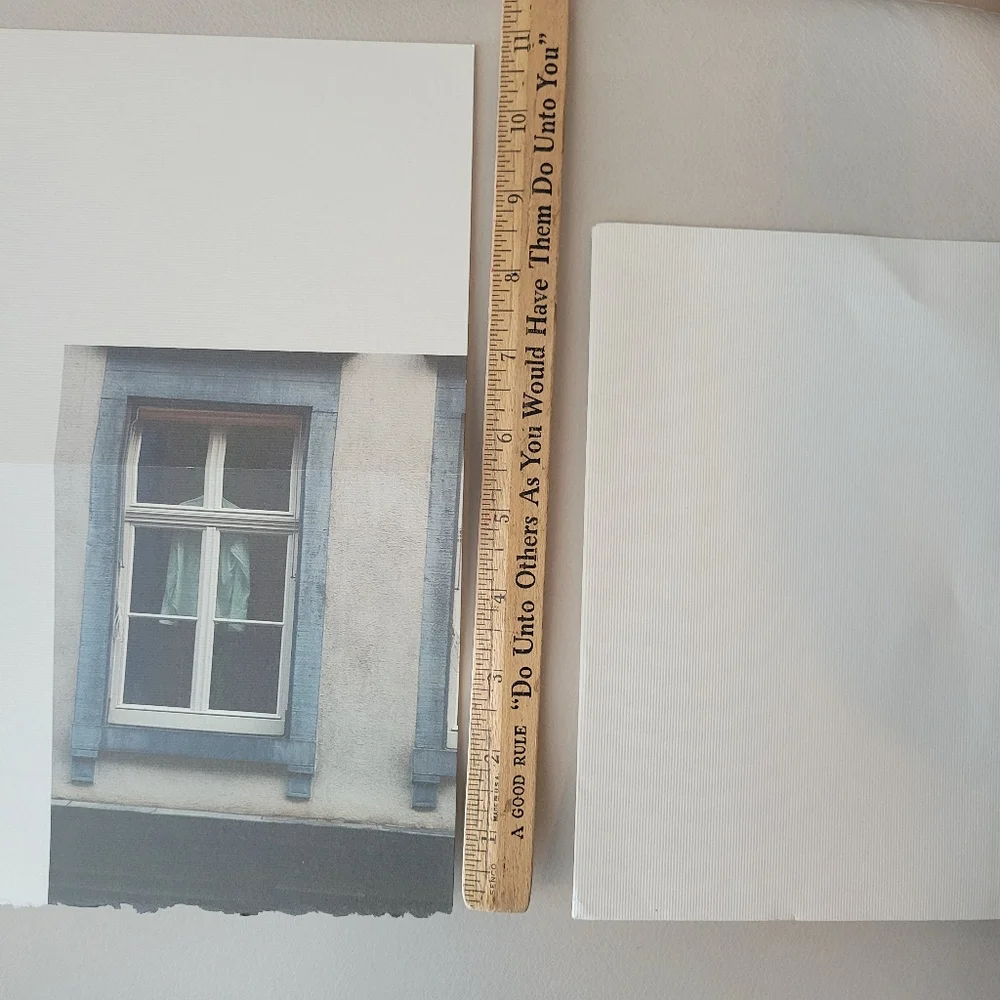 Artist Signed Window Image Card ~ 